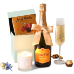 Chocolate and Sparkling Wine Gift Set