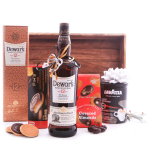 Dewars Whisky Coffee Sweets Basket