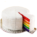 The Rainbow Surprise Cake