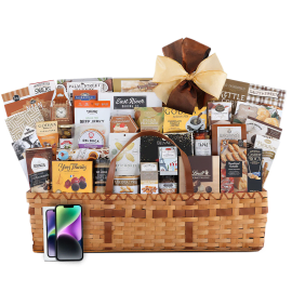 Apple iPhone 14 128 GB and Gourmet Indulgence Pack