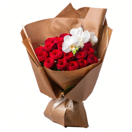 Crimson Orchid Harmony