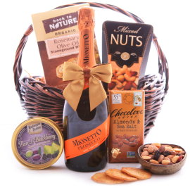 Sweet and Savory Prosecco Basket