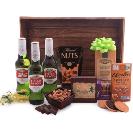 Stella Artois Sweet and Savory Basket