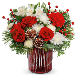 Red Winter Bouquet
