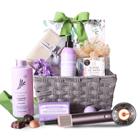 Dyson Supersonic Lavender Serenity Gift Basket
