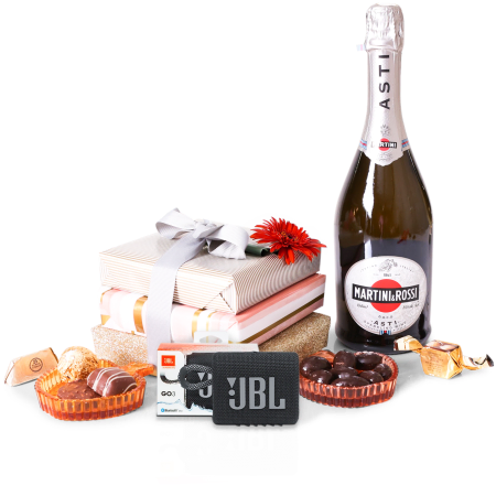 Martini Elegance Ensemble with JBL Go 3