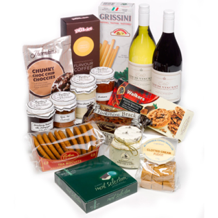 Premium York Basket Wine and assortments