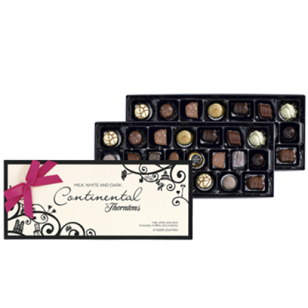 Thorntons Chocolates Continental 490 g Belgium gift set